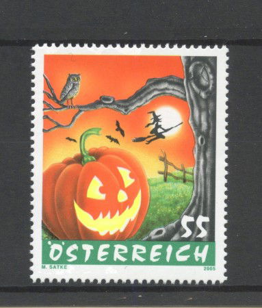 2005 - AUSTRIA - LOTTO/42044 - HALLOWEEN - NUOVO