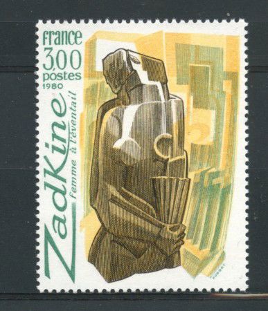1980 - LOTTO/17490 - FRANCIA - ZADKINE BASSORILIEVO - NUOVO
