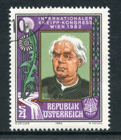 1982 - AUSTRIA - CURE KNEIPP - USATO - LOTTO/28246