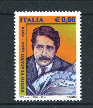 2010 - LOTTO/21244 - REPUBBLICA - ENNIO FLAIANO - NUOVO