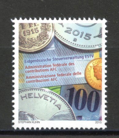 2015 - SVIZZERA - LOTTO/37872 - AMMINISTRAZIONE CONTRIBUZIONI - NUOVO