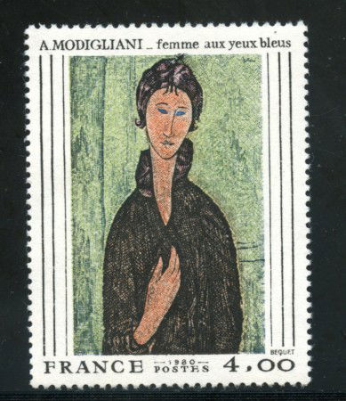 1980 - LOTTO/17495 - FRANCIA - 4 Fr. MODIGLIANI - NUOVO