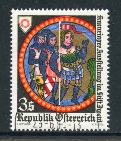 1981 - AUSTRIA - DINASTIA DEI KUENRING - USATO - LOTTO/28221