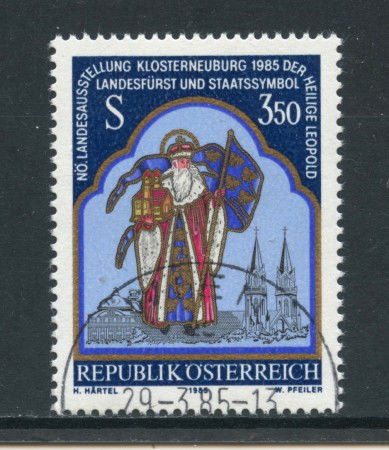1985 - AUSTRIA - ESPOSIZIONE SAN LEOPOLDO - USATO - LOTTO/28344