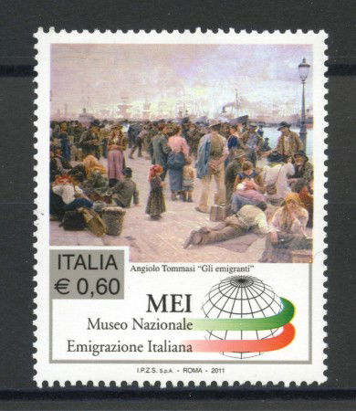 2011 - REPUBBLICA - MUSEO DELL'EMIGRZIONE - NUOVO - LOTTO/14807