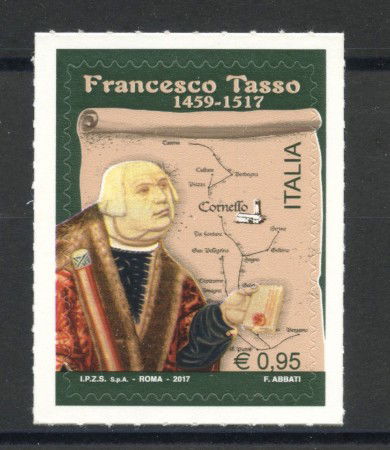 2017 - REPUBBLICA - FRANCESCO TASSO - NUOVO - LOTTO/37021