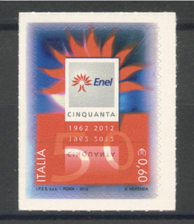 2012 - REPUBBLICA - CINQUANTENARIO ENEL - NUOVO - LOTTO/37171