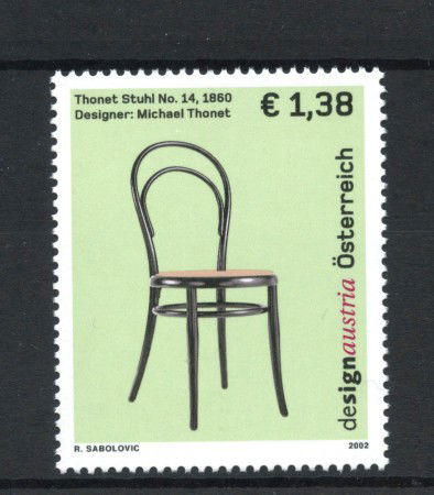 2002 - AUSTRIA - LOTTO/41926 - DESIGN AUSTRIACO - NUOVO