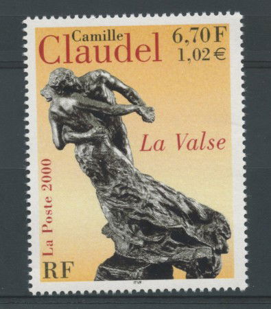 2000 - LOTTO/17041 - FRANCIA - SCULTURA CAMILLE  CLAUDEL - NUOVO