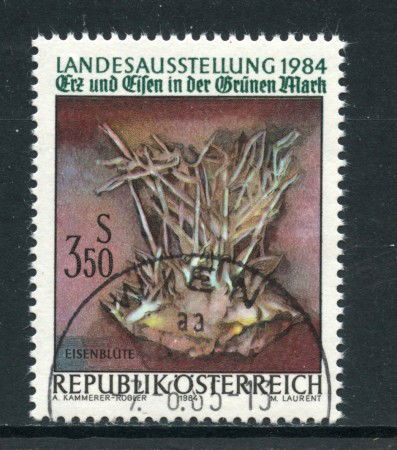 1984 - AUSTRIA - MINERALI DI FERRO - USATO - LOTTO/28321