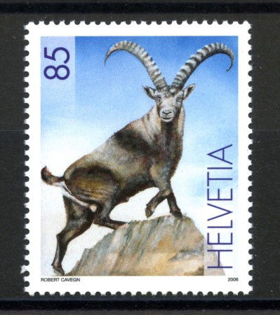 2006 - SVIZZERA - STAMBECCHI 1v. - NUOVO - LOTTO/37471