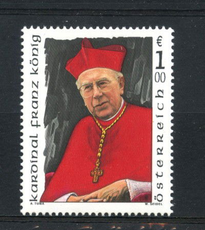 2004 - AUSTRIA - LOTTO/42009 - CARDINALE KONIG - NUOVO
