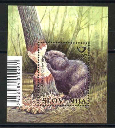 2015 - SLOVENIA - RODITORI  FOGLIETTO - NUOVO - LOTTO/34612