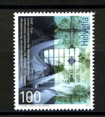 2015 - SVIZZERA - LOTTO/37873 - MONUMENTI STORICI - NUOVO