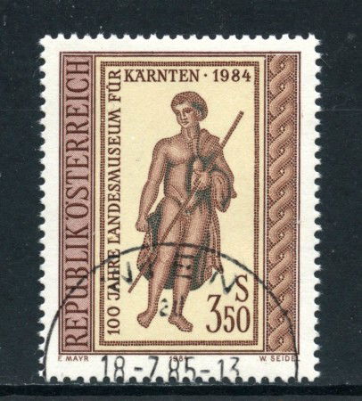 1984 - AUSTRIA - MUSEO DELLA CARINZIA - USATO - LOTTO/28322