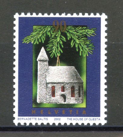 2002 - SVIZZERA - NATALE - NUOVO - LOTTO/37376