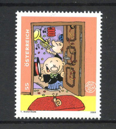 2004 - AUSTRIA - LOTTO/41992 - FRANCOBOLLO PER SALUTI - NUOVO