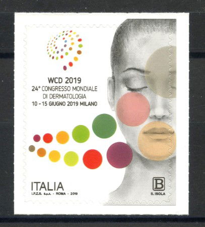 2019 - REPUBBLICA - CONGRESSO DI DERMATOLOGIA - NUOVO - LOTTO/37102