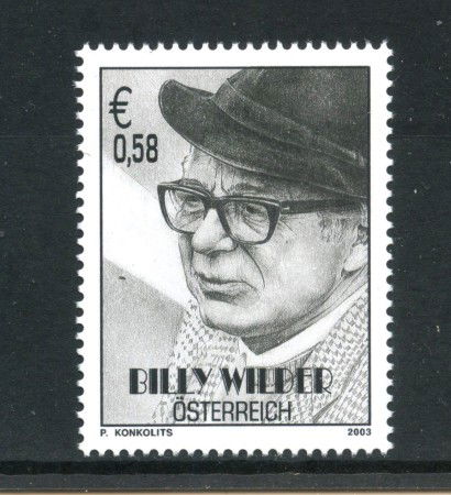 2003 - AUSTRIA - LOTTO/41949 - BILLY WILDER - NUOVO