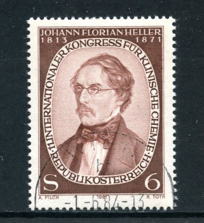 1981 - AUSTRIA - CHIMICA CLINICA - USATO - LOTTO/28227