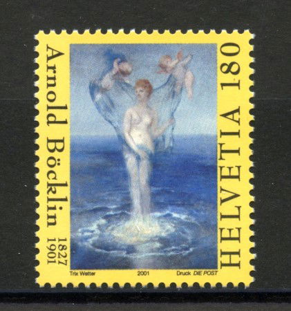 2001 - SVIZZERA - ARNOLD BOCKLIN - NUOVO - LOTTO/37355