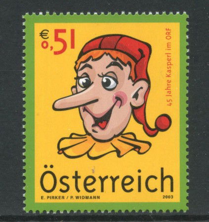 2003 - AUSTRIA - LOTTO/41957 - CONFETTI PROGRAMMA TELEVISIVO - NUOVO
