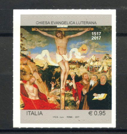 2017 - REPUBBLICA - CHIESA LUTERANA  - NUOVO - LOTTO/36995