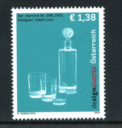 2003 - AUSTRIA - LOTTO/41951 - DESIGN AUSTRIACO - NUOVO