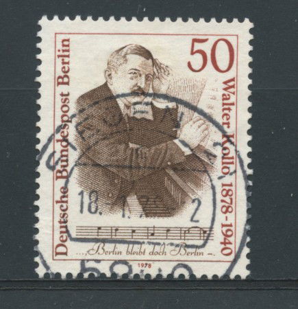 1978 - LOTTO/15611U - BERLINO - WALTER KOLLO -  USATO