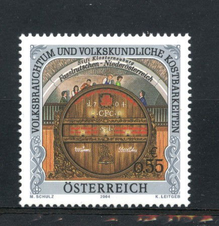 2004 - AUSTRIA - LOTTO/42012 - FOLCLORE - NUOVO