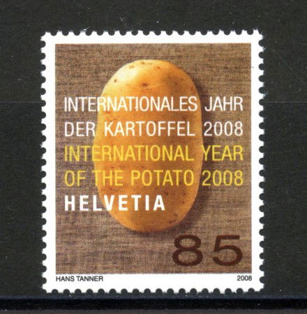 2008 - SVIZZERA - ANNO DELLA PATATA - NUOVO - LOTTO/37568