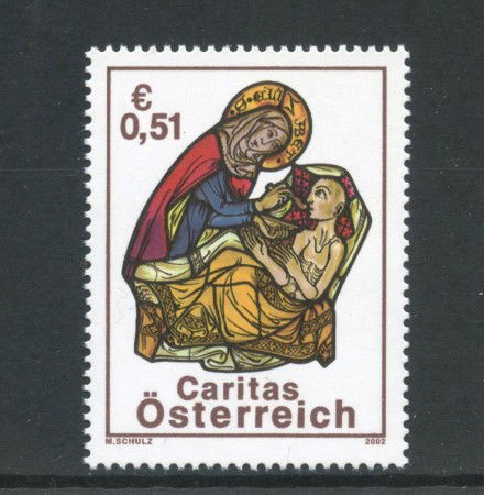 2002 - AUSTRIA - LOTTO/41947 - CARITAS - NUOVO