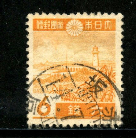 1937/40 - GIAPPONE - 6 s. ARANCIO - USATO - LOTTO/29737