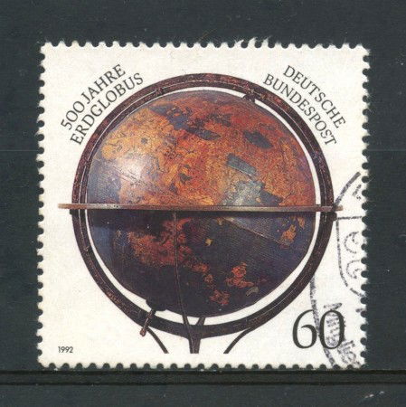 1992 - LOTTO/19029U - GERMANIA - MAPPAMONDO DI M. BEHAIM - USATO