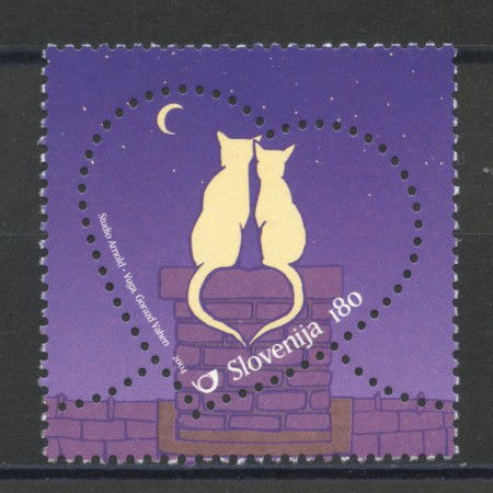 2004 - SLOVENIA - FRANCOBOLLO DELL'AMORE - NUOVO - LOTTO/34213