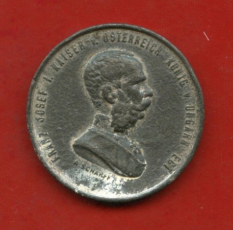 1873 - AUSTRIA - MEDAGLIA FRANCESCO GIUSEPPE . VIENNA 1873 - LOTTO/M31620