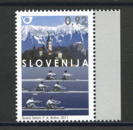 2011 - SLOVENIA - CAMPIONATI DI CANOTTAGGIO - NUOVO - LOTTO/34485