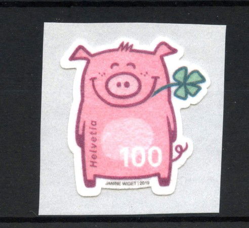2019 - SVIZZERA - LOTTO/42139 - MAIALINO PORTAFORTUNA - NUOVO