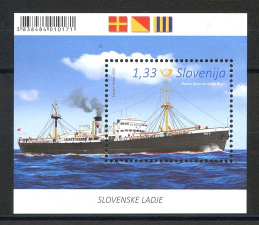 2015 - SLOVENIA - NAVI SLOVENE ROG  FOGLIETTO - NUOVO - LOTTO/34609