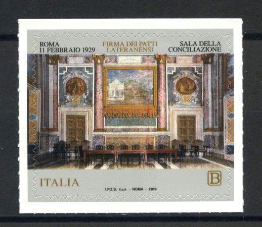 2019 - REPUBBLICA - PATTI LATERANENSI - NUOVO - LOTTO/37079
