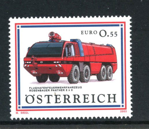 2003 - AUSTRIA - LOTTO/41956 - AUTOMOBILI - NUOVO