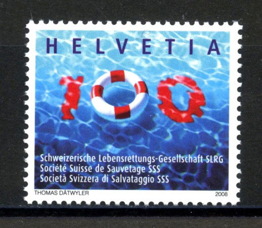 2008 - SVIZZERA - SOCIETA' DI SALVATAGGIO - NUOVO - LOTTO/37578