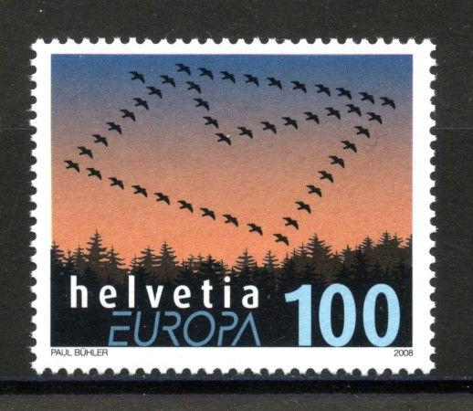 2008 - SVIZZERA - EUROPA  - NUOVO - LOTTO/37580