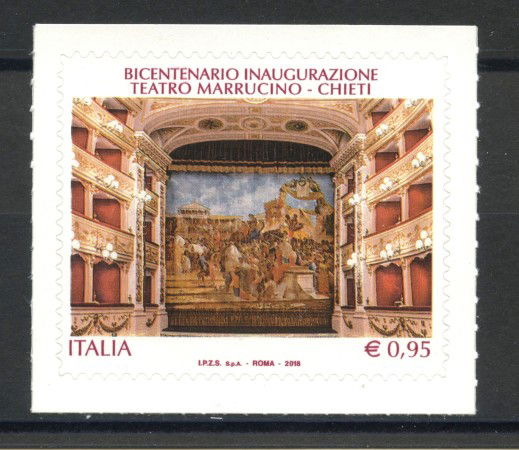2018 - REPUBBLICA - TEATRO MARRUCINO - NUOVO - LOTTO/37038