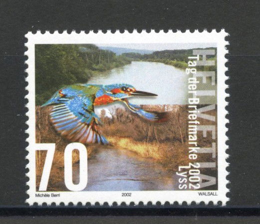 2002 - SVIZZERA - GIORNATA DEL FRANCOBOLLO - NUOVO - LOTTO/37379