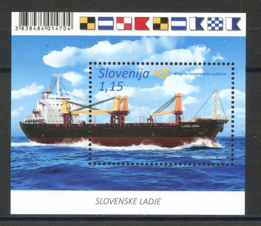 2018 - SLOVENIA - NAVI SLOVENE  FOGLIETTO - NUOVO - LOTTO/34697