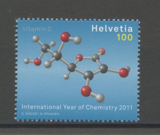 2011 - SVIZZERA - LOTTO/37776 - ANNO DELLA CHIMICA - NUOVO