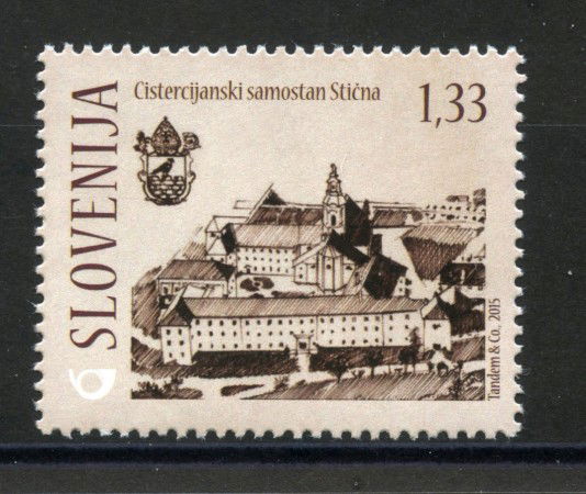2015 - SLOVENIA - MONASTERO DI STICNA - NUOVO - LOTTO/34602