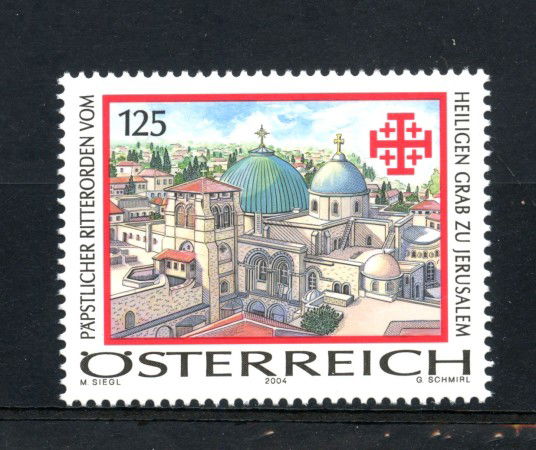 2004 - AUSTRIA - LOTTO/42005 - ORDINE SANTO SEPOLCRO - NUOVO