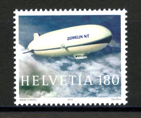 2004 - SVIZZERA - DIRIGIBILE ZEPPELIN - NUOVO - LOTTO/37424